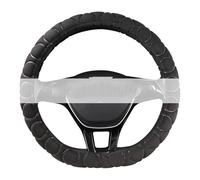 Antideslizante Funda Volante Cubierta Volante En Forma D Coche Trenza Universal En Moda Antideslizante Auto Car Styling(D Black)