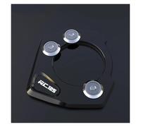 Antideslizante Para KTM RC 125 200 390 Duke 690 SMC 950 990 Adventure Supermoto SMT SM/R Extensión De Soporte Lateral Almohadilla Pie(Negro)