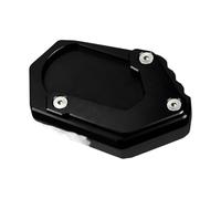 Antideslizante Para R1250GS ADV R1200GS R1250 GSA R 1250 Gs ADVENTURE Kickstand Placa De Ampliación Soporte Lateral Almohadilla Extensión(Black b)