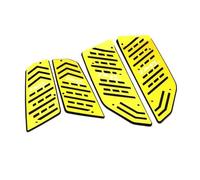 Antideslizante Pedales De Reposapiés Delanteros Y Traseros Para TMAX530 DX SX Tmax560 TECH MAX 2017-2023 Reposapiés CNC Estribos(Gold TMAX560)