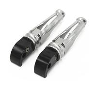 Antideslizante Reposapiés Para MT-25 MT 25 MT-03 MT 03 MT-07 MT 07 MT-09 MT 09 XJ6 Pedales Estriberas Traseras(Titanium)