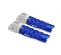 Antideslizante Reposapiés Traseros Para Pasajero, Reposapiés, Pedales, Para Agusta DRAGSTER Dragster 2014 2015 2016(Azul)