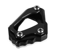 Antideslizante Soporte Reposapiés Extensor para Caballete Lateral De Motocicleta para MT10, MT-10 R1, R1M (2016-2024).(Negro)