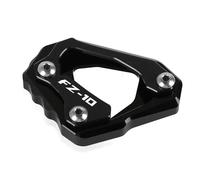 Antideslizante Soporte Reposapiés Extensor para Caballete Lateral De Motocicleta para MT10, MT-10 R1, R1M (2016-2024).(Negro 1)
