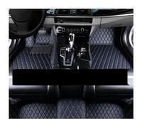 Antideslizantes Alfombrillas Alfombrillas Coche para Hyundai I10 AC3 2020-2023 Alfombrilla Cuero con Portón Trasero 5 Puertas Alfombras Automotrices Alfombrillas Interior(Azul Negro)