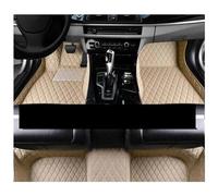 Antideslizantes Alfombrillas Alfombrillas Coche para Hyundai I10 AC3 2020-2023 Alfombrilla Cuero con Portón Trasero 5 Puertas Alfombras Automotrices Alfombrillas Interior(Beige)