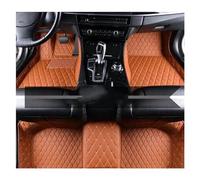 Antideslizantes Alfombrillas Alfombrillas Coche para Hyundai I10 AC3 2020-2023 Alfombrilla Cuero con Portón Trasero 5 Puertas Alfombras Automotrices Alfombrillas Interior(Marrón)