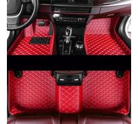 Antideslizantes Alfombrillas Alfombrillas Coche para Jetour X70 5 Asientos 2018 Almohadillas Pie Personalizadas Automóvil Cubierta Alfombra Interiores Alfombra Goma(Rojo)