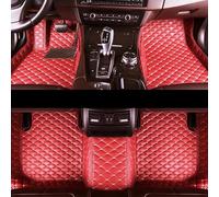 Antideslizantes Alfombrillas Alfombrillas Coche para Jetour X70 Coupe 7 Asientos 2020 Almohadillas Pie Personalizadas Automóvil Cubierta Alfombra Interiores Alfombra Goma(Rojo)