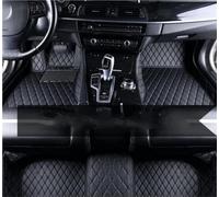 Antideslizantes Alfombrillas Alfombrillas Cuero Suelo Coche Kit Alfombras Almohadillas Los Pies Accesorios para Serie 5 2008-2013 Talonera Goma(Black2,LHD)