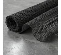 Antideslizantes para Alfombras 115 x 250 cm Multiusos de PVC, Reutilizable y sin Olores, Lavable, Cortable, Alfombrilla Antideslizante para Alfombra/Base Paras Alfombras Paraa Salón, Negro