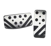 Antideslizantes para Pedales Para ASX Para LANCER Para EX Para Outlander Pegatina De Estilo De Coche Cubierta Embrague Freno Pedal Del Acelerador Reposapiés