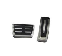 Antideslizantes para Pedales Para VW Para Touareg 2019 2020 2021 LHD Pedal De Acelerador Reposapiés Placa De Acero Inoxidable Pedal De Coche(2PCS)