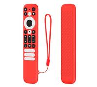 AntiDrop - Funda protectora de silicona para control remoto RC902V 802NU1 que asegura el ajuste con correa, textura antideslizante, protección remota por voz