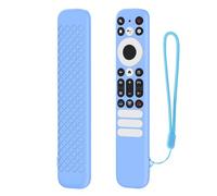 AntiDrop - Funda protectora de silicona para control remoto RC902V 802NU1 que se asegura con correa, textura antideslizante, protección remota por voz