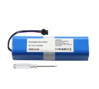 ANTIEE 5600mAh Batería de Repuesto para Aspirador Laresar L6 Pro VIOMI S9