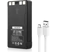 ANTIEE LIT-22 Pro de Repuesto para Batería de Litio Spy-Point LIT-22 Pro Compatible con Cámara Trail Flex Series (M, Dark, S-Dark, S, G36, Flex-Plus) Cable Tipo C Incluido