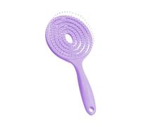 Antiestático peine electroplantar cerdas masaje con cerdas KRIFTLE-FRIZZ-FRIZZ-FI-BISS-PISCH PARA PRESPECIFICACIÓN DE DEPRESIÓN TODOS LOS TIPOS DURADERO DURADERO MORADO