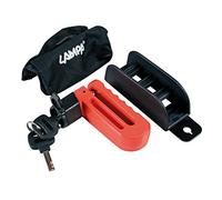 Lampa Candado antirrobo Lock Jaw – Bloqueo de disco perno Ø 10 mm Rojo con funda