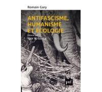 Antifascisme Humanisme Et Écologie (ebook)