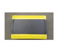 Antifatigue Conductive Mat, Heavy Duty Soft Sponge Ergonomic Design, Non-Slip Waterproof for Industrial Work, Black, 60x100x2 cm/24x39x0.8in