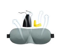 Antifaz Bloqueador de Luz - Antifaz Nocturno De Oscuridad Total Con Correa Ajustable | Cubreojos 3D Para Dormir Con Bloqueo De Luz | Para Casa, Avión, Yoga, Siesta, Relajación, Descanso Y