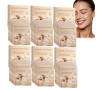 Antifaz de colágeno y péptido con hidratante, 5 pares de almohadillas reutilizables para los ojos hinchados, ojeras y arrugas, almohadillas de gel antiarrugas con ácido hialurónico en la zona de los