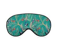 Antifaz de granada de jardín con correa ajustable para hombres y mujeres siesta de viaje para dormir por la noche