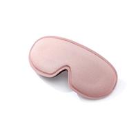 Antifaz De Seda Antifaz for dormir rosa con contorno: protector ocular ajustable que bloquea la luz, diseño transpirable y cómodo for viajes.(Brown)