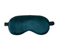 Antifaz de seda con volantes para dormir, cubierta de ojos suave para dormir, multicolor, parches opacos para que mujeres y hombres duerman mejor (verde-B)
