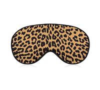 Antifaz de seda Cool Animal Leopard Print Sleeping Mask Eye Cover para dormir Viajes Shift Work & Meditation, Sleeping Eye Mask Eye Cover con correa ajustable