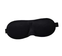 Antifaz de seda de espuma viscoelástica 3D para dormir, parches de seda para ojos, cubierta de sombra, descanso relajante, ayuda para dormir toda la noche (C-negro (no seda))