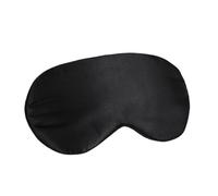 Antifaz de seda for dormir, bloquea la luz, ideal for viajes y siestas. Ligero práctico for salud ocular durante noche. Protector ojos for(Black)