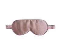 Antifaz De Seda Máscara de dormir de seda morera for hombre y mujer, cubre ojos, venda grande for un oscurecimiento total, tamaño 20 x 8,5 cm(Blush Pink)