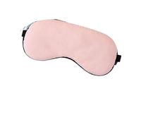 Antifaz De Seda Máscara de ojos con filtro de luz for dormir y compresa de gel frío de doble cara, de seda fría y cálida, ideal for viajes y dormir.(Pink,Eye mask only-no gel)