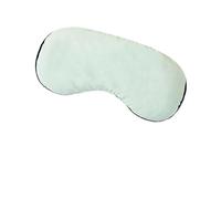 Antifaz De Seda Máscara de ojos con filtro de luz for dormir y compresa de gel frío de doble cara, de seda fría y cálida, ideal for viajes y dormir.(Light green,Eye mask only-no gel)