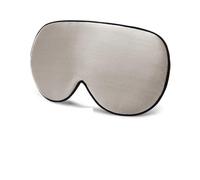 Antifaz De Seda Máscara for dormir de seda de morera, parches suaves for los ojos, venda for los ojos, máscara for los ojos, visera, parche for cubrir los ojos, vendaje cómodo(Gray)