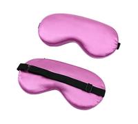 Antifaz de seda para dormir de seda, acolchado, sombra, protección para los ojos, parche, antifaz para los ojos, vendas de ojos, viajes, relajación, descanso, mujeres y hombres para toda la noche