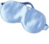 Antifaz for dormir Ayuda for dormir con los ojos vendados, luz ultra cómoda y suave for bloquear la luz for dormir, relajarse y viajar a bordo del tren o avión (azul oscuro) (color: azul, tamaño: tall