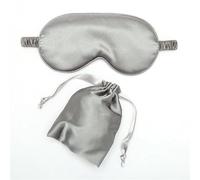 Antifaz Mascarilla for dormir de seda de imitación for hombre y mujer, parche acolchado for cubrir los ojos, antifaz for dormir, venda for los ojos, viaje, descanso relajante, 1 Uds.(GY)