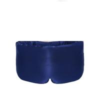 Antifaz Mascarilla for dormir de seda de morera Natural, parche for ojos de seda, parche for ojos portátil de viaje, cubierta for ojos for siesta, venda suave for los ojos(Navy)