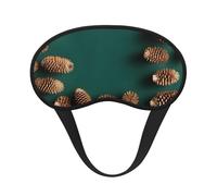 Antifaz opaca para dormir con borde de pico, poliéster suave, antiluz, elegante, adecuado para hombres y mujeres, para el trabajo diario y viajes al aire libre.