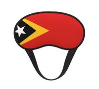 Antifaz opaca para dormir con estampado de la República Democrática de Timor-Leste, bloquea la luz, cómodo, ideal para viajes, camping, meditación y yoga