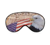 Antifaz opaco novedoso, We The People Sleep Masks Sleeping Mask Blindfold Eye Cover Eye Shade con correa ajustable para hombres, mujeres, adolescentes, niños, niñas, niños, viajes