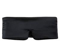 Antifaz Para Dormir 100% NATURAL Seda Dormido de ojos Mascarilla Memoria Esponja Portátil Cubierta de sueño Shade Soft Blindfold Más espesor Parche Viajes Relaja Ayuda Antifaz Para Dormir Mujer (Size