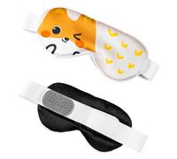 Antifaz para dormir 100 % seda para niños, correa de velcro ajustable extra ancha, bloquea el 100 % de la luz, esencial para viajes en avión y viajes. Antifaz para niños suaves y transpirables para