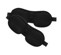Antifaz para Dormir 3d de Memoria, Paquete 2 Piezas, Negro