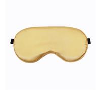 Antifaz para dormir Antifaz for dormir, antifaz de seda for dormir, cubierta suave for relajar los ojos, dormir con los ojos vendados for mujeres, hombres, for viajar, oficina, almuerzo(Gold)