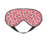Antifaz para dormir, antifaz para dormir, para mujeres y hombres, cubreojos opacos para viajes/dormir, máscara facial de bulldog francés