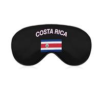 Antifaz para dormir con bandera del estado de Costa Rica, ajustable, suave, para regalo de viaje en casa